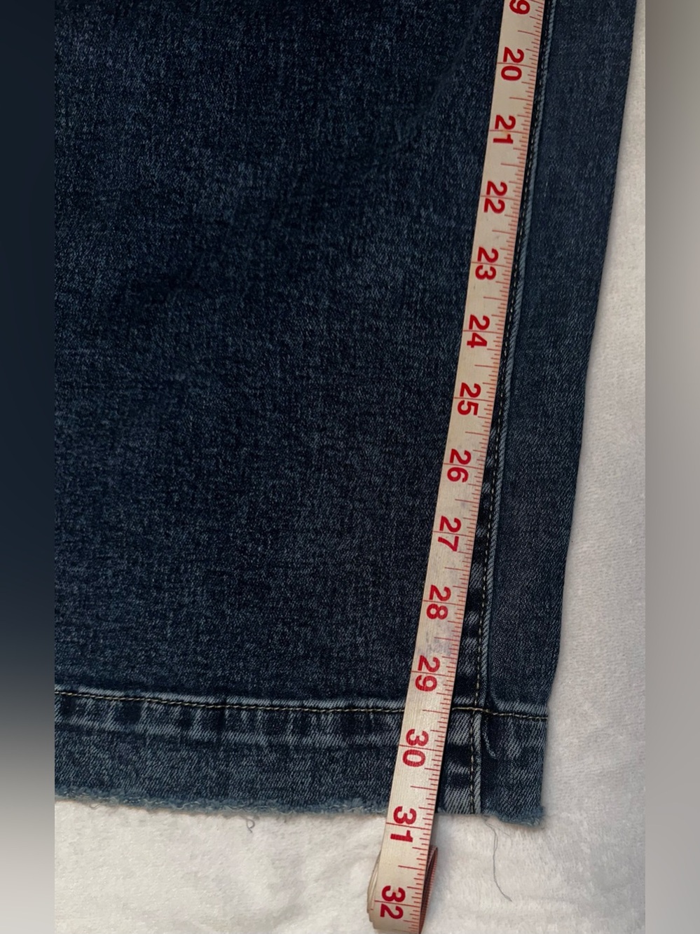Size 16 Maurices Dark Wash Wide Leg Jeans - Picture 6 of 8